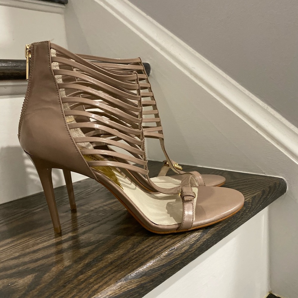 MK Michael Kors Open Toe Heel Shoes size 8.5M